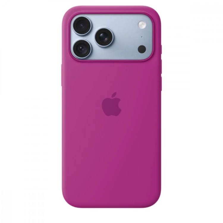 Apple Etui silikonowe z MagSafe do iPhonea 18 Pro Max - magenta