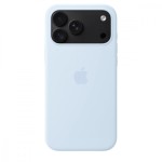 Apple Etui silikonowe z MagSafe do iPhonea 18 Pro Max - chłodny błękit