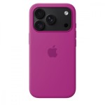 Apple Etui silikonowe z MagSafe do iPhonea 18 Pro - magenta