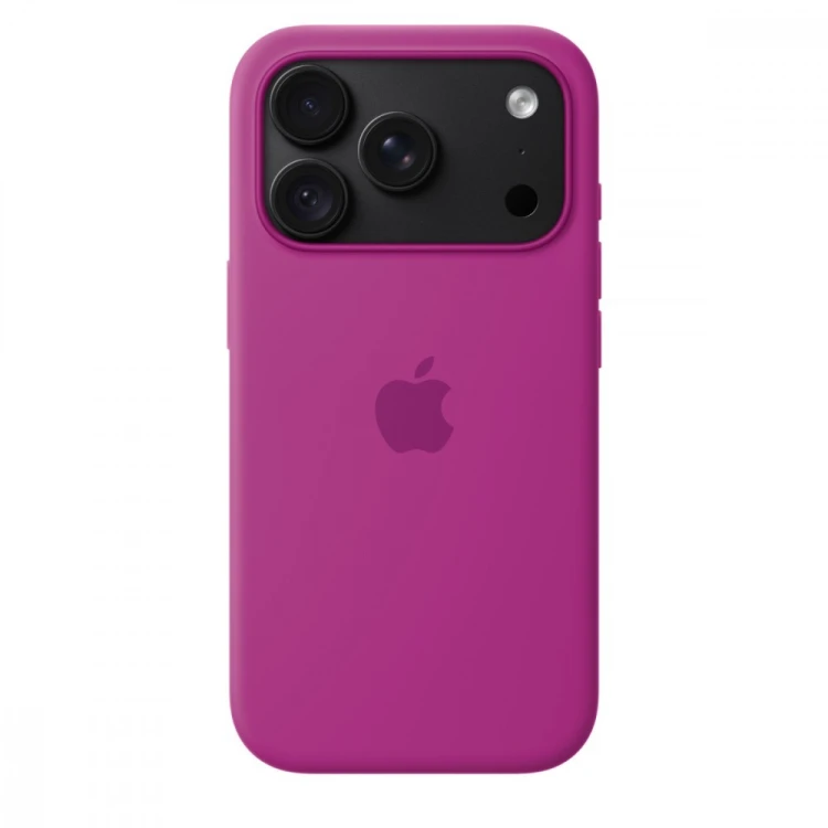 Apple Etui silikonowe z MagSafe do iPhonea 18 Pro - magenta