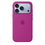 Apple Etui silikonowe z MagSafe do iPhonea 18 Pro - magenta