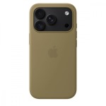 Apple Etui silikonowe z MagSafe do iPhonea 18 Pro - oliwka
