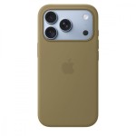 Apple Etui silikonowe z MagSafe do iPhonea 18 Pro - oliwka