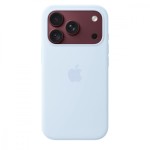 Apple Etui silikonowe z MagSafe do iPhonea 18 Pro - chłodny błękit