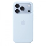 Apple Etui silikonowe z MagSafe do iPhonea 18 Pro - chłodny błękit
