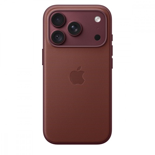 Apple Etui z tkaniny TechWoven z MagSafe do iPhonea 18 Pro - burgund