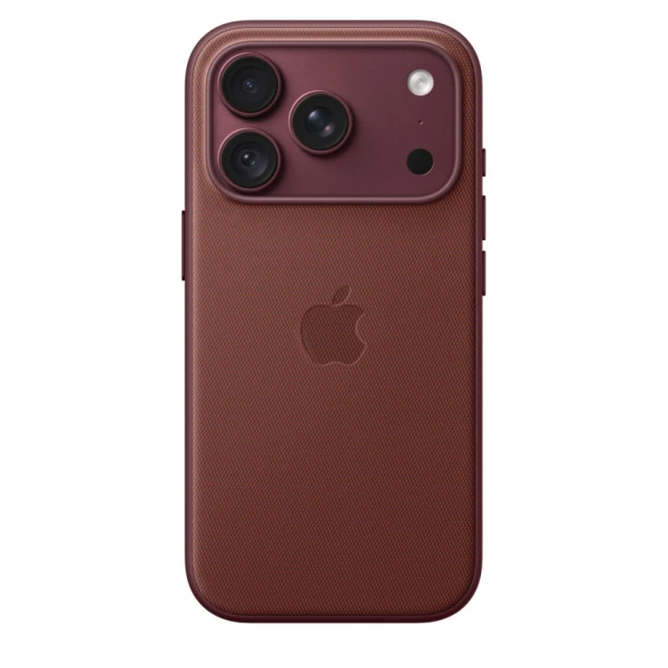 Apple Etui z tkaniny TechWoven z MagSafe do iPhonea 18 Pro - burgund