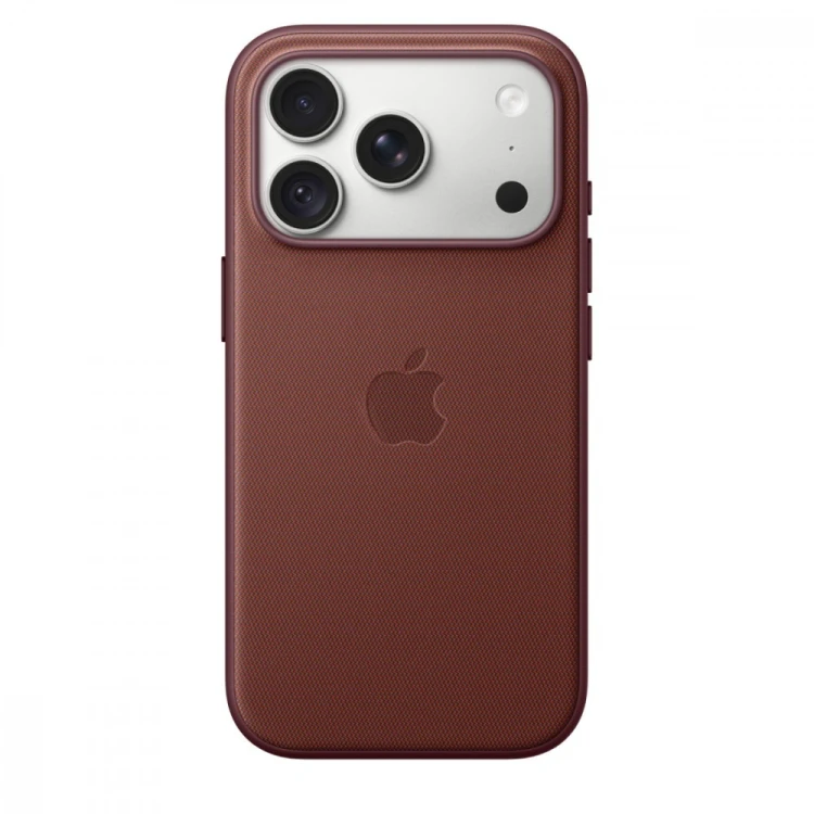 Apple Etui z tkaniny TechWoven z MagSafe do iPhonea 18 Pro - burgund