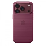 Apple Etui z tkaniny TechWoven z MagSafe do iPhonea 18 Pro - rubinowa morwa