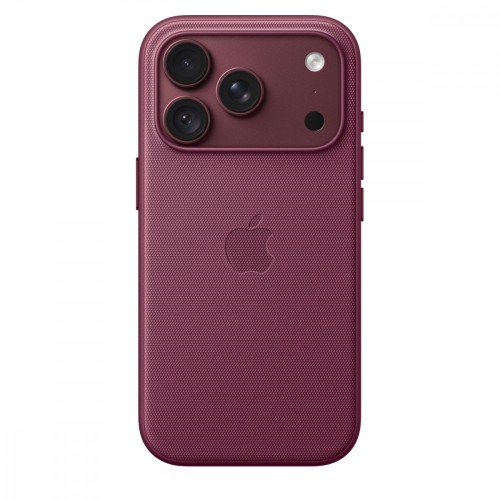 Apple Etui z tkaniny TechWoven z MagSafe do iPhonea 18 Pro - rubinowa morwa