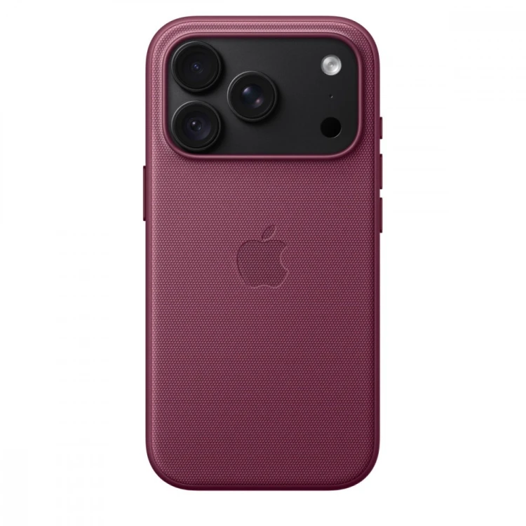 Apple Etui z tkaniny TechWoven z MagSafe do iPhonea 18 Pro - rubinowa morwa