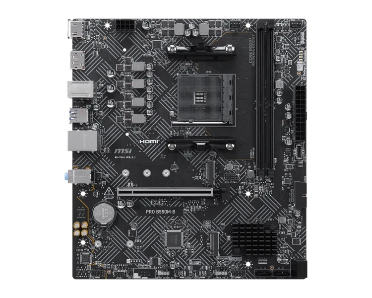 MSI Płyta główna PRO B550M-B am4 2DDR4 mATX