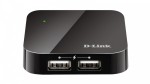 D-Link Hub USB 2.0 4port 4xA, 1xB          DUB-H4