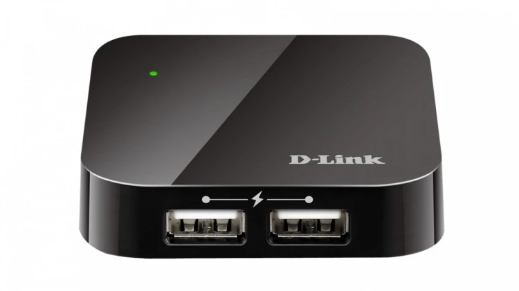 D-Link Hub USB 2.0 4port 4xA, 1xB          DUB-H4