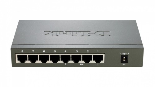 D-Link DES-1008PA 8x10/100 Desktop Switch