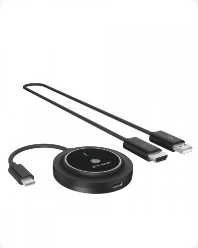 IcyBox Bezprzewodowy transmiter do 30m IB-WL101 USB-C na HDMI