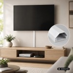 Maclean Aluminiowa listwa maskująca MCTV-897 W