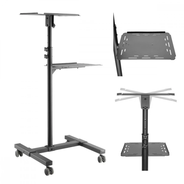 Maclean Stolik mobilny do projektora/laptopa MC-207