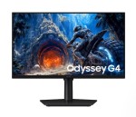 Samsung Monitor 25 cali Odyssey G4 G40H IPS 1920x1080 FHD 16:9 1xHDMI 1xDP 1ms 240/300Hz HAS+PIV głośniki płaski 2Yd2d (LS25HG402EUXEN)