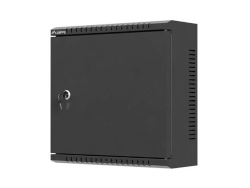 Lanberg Szafa instalacyjna TPR 10 cali z płytą MESH 340x340x140mm czarna (złożona)