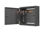Lanberg Szafa instalacyjna TPR 10 cali z płytą MESH 340x340x140mm czarna (złożona)