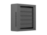 Lanberg Szafa instalacyjna TPR 10 cali z płytą MESH 400x400x140mm czarna      (złożona)