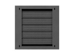 Lanberg Szafa instalacyjna TPR 10 cali z płytą MESH 400x400x140mm czarna      (złożona)
