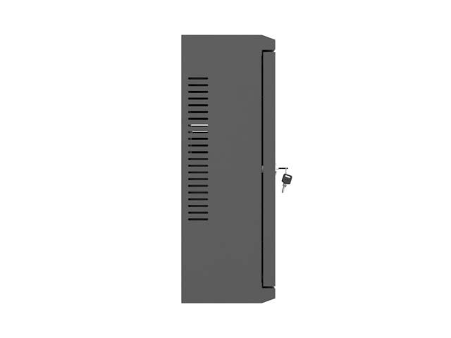Lanberg Szafa instalacyjna TPR 10 cali z płytą MESH 400x400x140mm czarna      (złożona)