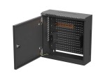Lanberg Szafa instalacyjna TPR 10 cali z płytą MESH 400x400x140mm czarna      (złożona)