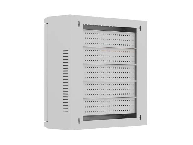 Lanberg Szafa instalacyjna TPR 10 cali z płytą MESH 400x400x140mm szara (złożona)