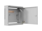 Lanberg Szafa instalacyjna TPR 10 cali z płytą MESH 400x400x140mm szara (złożona)
