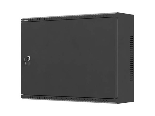 Lanberg Szafa instalacyjna TPR 10 i 19 cali z płytą MESH 560x420x180 czarna (złożona)