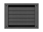 Lanberg Szafa instalacyjna TPR 10 i 19 cali z płytą MESH 560x420x180 czarna (złożona)