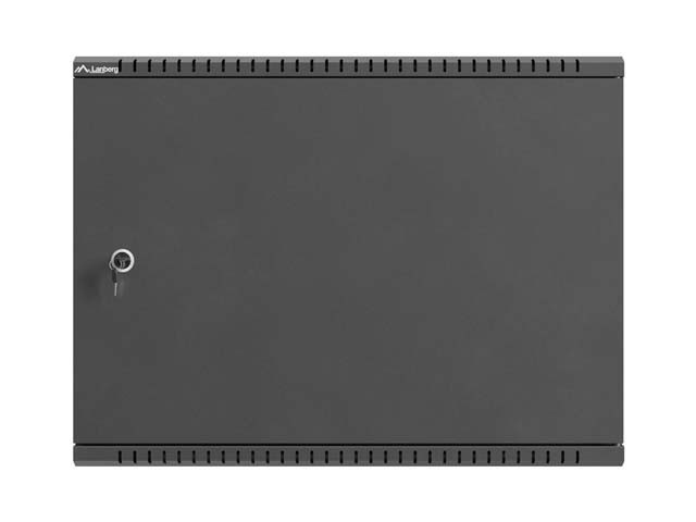 Lanberg Szafa instalacyjna TPR 10 i 19 cali z płytą MESH 560x420x180 czarna (złożona)