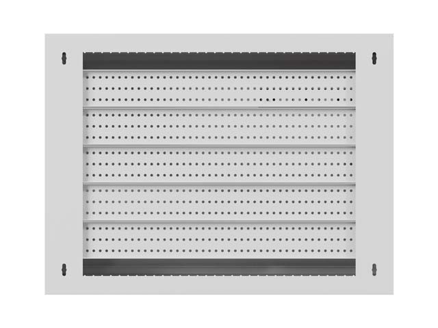 Lanberg Szafa instalacyjna TPR 10 i 19 cali z płytą MESH 560x420x180mm szara (złożona)