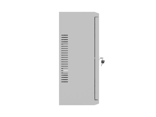 Lanberg Szafa instalacyjna TPR 10 i 19 cali z płytą MESH 560x420x180mm szara (złożona)