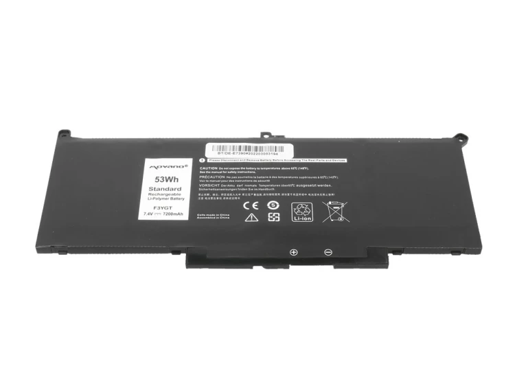 Movano Bateria MYJ96 do Dell Latitude 7390 7490 - 7200 mAh (53 Wh)