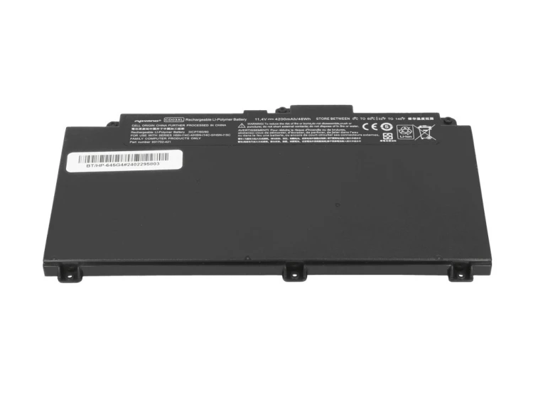 Movano Bateria CD03XL do HP ProBook 645 650 G4 650 G5 640 650 G7 - 4200 mAh (48 Wh)