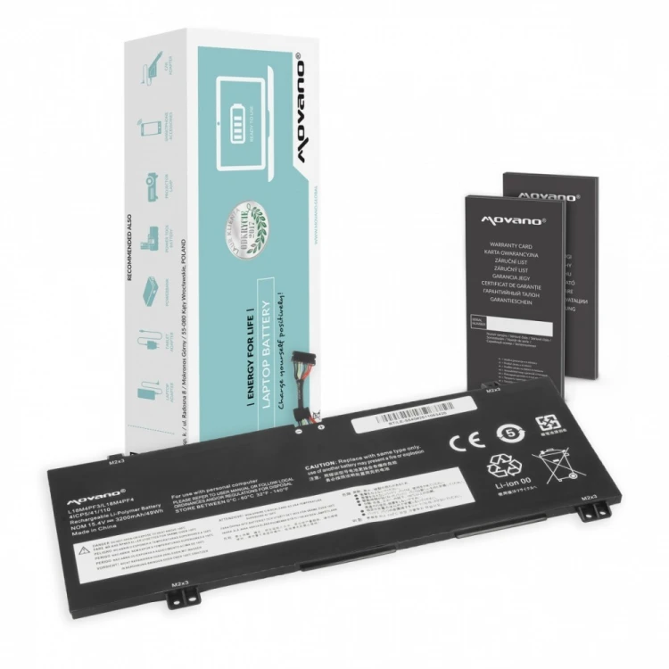 Movano Bateria L18M4PF3 L18C4PF4 do Lenovo IdeaPad S540 - 3200 mAh (49 Wh)