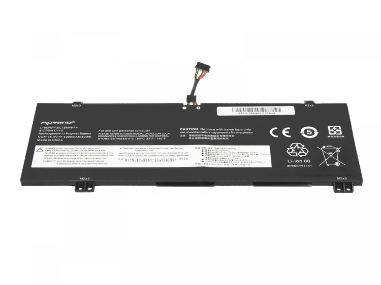 Movano Bateria L18M4PF3 L18C4PF4 do Lenovo IdeaPad S540 - 3200 mAh (49 Wh)