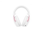 HyperX Zestaw słuchawkowy gamingowy Cloud III S bezprzewodowy biały-różowy - DG0R2AA