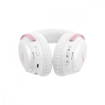 HyperX Zestaw słuchawkowy gamingowy Cloud III S bezprzewodowy biały-różowy - DG0R2AA