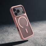 CRONG Etui Matte Magnetic MagSafe iPhone 18 Pro Max / 17 Pro Max różowe