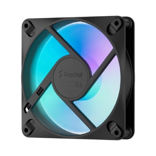 Fractal Design Wentylator Dynamic 3 12 RGB 3 120mm 3-pak czarny