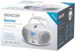 Sencor Radio z odtwarzaczem CD SPT 2700 Biale CD//BT/MP3/USB/Radio FM