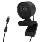 IcyBox Kamera internetowa IB-CAM502-HD Full HD, matryca CMOS, śledzenie AI, WDR, pilot zdalnego sterowania