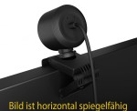 IcyBox Kamera internetowa IB-CAM502-HD Full HD, matryca CMOS, śledzenie AI, WDR, pilot zdalnego sterowania