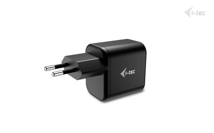 i-tec Ładowarka 65W USB-C GaN Charger PD 65W czarna