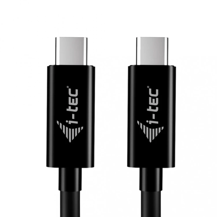 i-tec Kabel USB-C TB5 1.8m, czarny