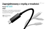 i-tec Kabel USB-C TB5 1.8m, czarny